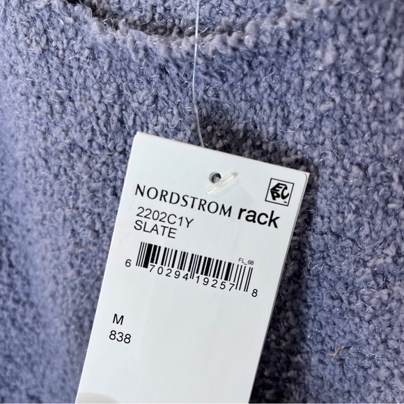 NWT Medium Kikit teddy tank top & shorts 2 piece pajama set  (color: Slate) - Picture 9 of 12